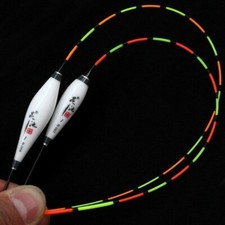 3pcs Flotteur Pêche Ensemble en Bois Carpe Poisson Bouchon Matériel de Grand