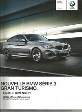 BMW F30 - SERIE 3 GT - 320i 328i 335i 318d 320d 330d - 2013 / catalogue brochure