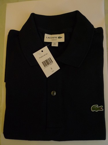 Polo lacoste bleu - polo, slim