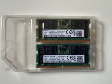 Samsung SODIMM 32 Go (2 x 16 Go) DDR5 5600 memory kit PC5 for laptop PC RAM