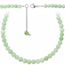 Collier en jade vert - Perles