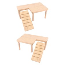 Plateformes en bois pour hamster, escaliers pour hamster avec échelle