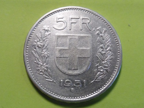 Monnaie suisse frs argent - ,