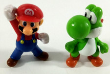 Lot de 2 Figurines Mario Yoshi Calendrier Noel 2018 Milka  Envoi rapide et suivi