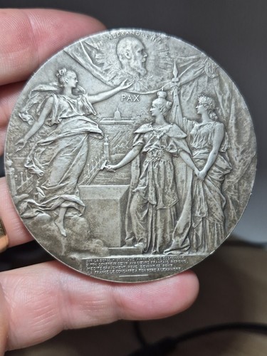 164 medaille russie pose pont - medaille,