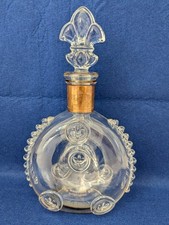 Bouteille vide Remy Martin Louis XIII Baccarat numéro de série correspondant