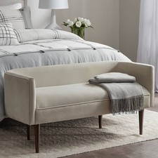 Lovisa 49" Wide Cream Velvet