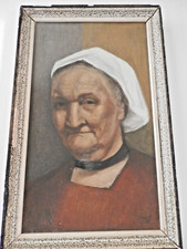 Ancien tableau huile sur toile