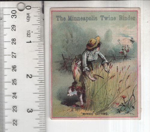 Minneapolis twine binder woman - twine,