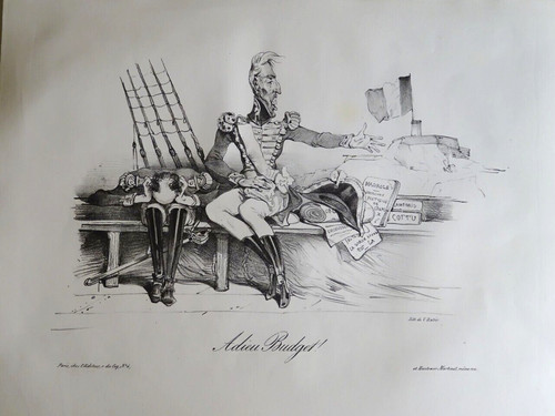 Caricature politique litho - caricature,