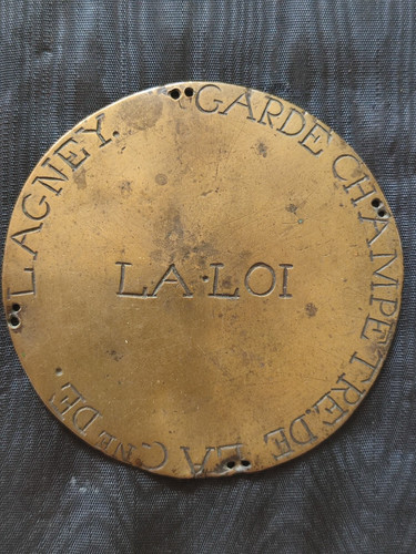 Plaque métier vènerie - de,
