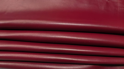 Véritable cuir agneau rouge - véritable,