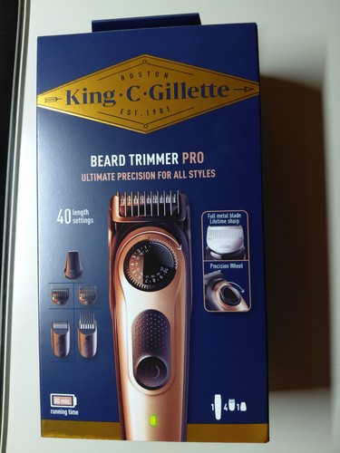 King gillette beard - king,