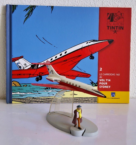 Avion tintin le - tintin,