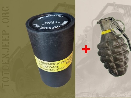 Tube grenad frag - tube, mk2