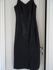 Robe longue Pimkie boutonnée en simili cuir noir taille 38