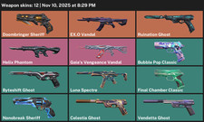 compte valorant level 20 AVEC 12 skine ranked on 