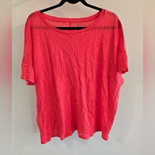 Loft linen women coral - loft,