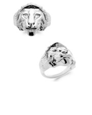 Chevalière Homme Symbole LION