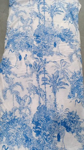 Tissu voile coton - de, imprimé