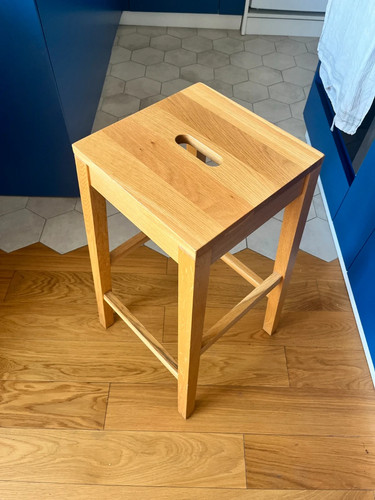 Tabouret bar chêne - de, en