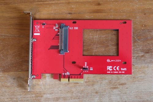 Adaptateur pcie vers nvme - adaptateur,