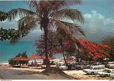 Guadeloupe - Le Gosier - Plage de Gosier - Automobiles - CPM - Voir Scans Recto-