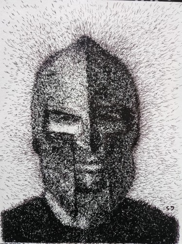Dessin gladiateur spartiate - dessin,