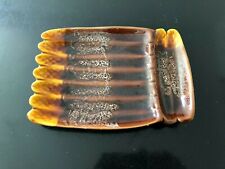 plat à asperges Vallauris vintage années 60 70s assiette asperge déco chic XX