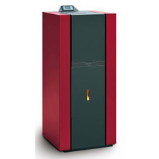 POÊLE À PELLETS « HYDRO WALL 20 » ROUGE ROYAL PALAZZETTI