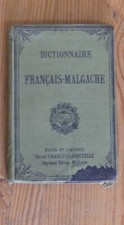 DICTIONNAIRE FRANÇAIS-MALGACHE 1895 Langue Hova
