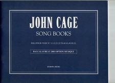 JOHN CAGE MUSIQUE