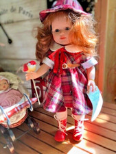 poupee  petitcollin marie francoise Mode et travaux rousse NEUVE perso