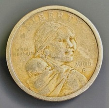 2000 D Sacagawea Un Dollar
