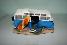 Aquarium VW Camper Van Bleu