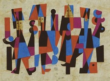 Carlos Merida Carnaval art