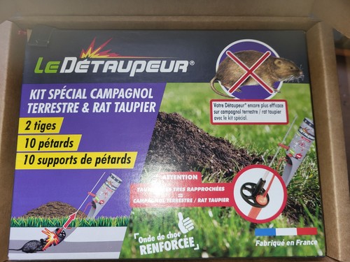 Répulsif taupes détaupeur - taupes, le