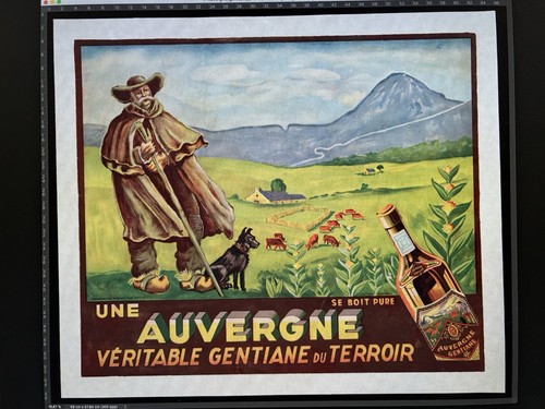 Affiche poster auvergne - ,