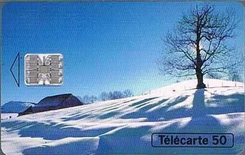 Telecarte france telecom - telecom, hiver