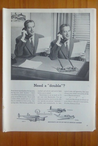 1953 pub beechcraft twin - 7/1953,