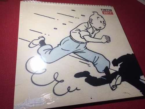 Calendrier tintin 2017 - calendrier,