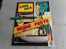 REVUE VINTAGE ADULTE  CINESEX  N 12   ROMAN-PHOTO ET AUTRE ... BON ETAT