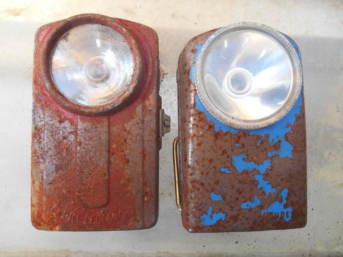 Lot lampe poche ancienne - lampe,