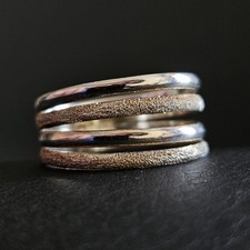 Bague MATY argent massif 4