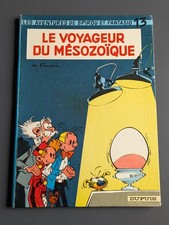 SPIROU. LE VOYAGEUR DU MESOZOIQUE - TOME 13-1966-cote BDM  150 euros. TBE 