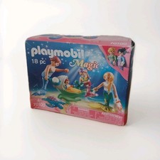 Playmobil Magic 70100: Famille De Sirènes/ Neuf Et Non Ouvert