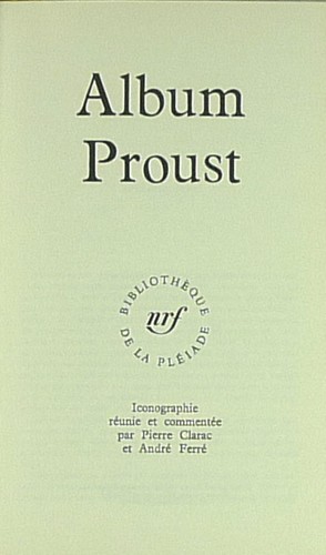 Album proust pléiade - la,