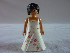 PLAYMOBIL  DAME ROBE DE SOIREE PRINCESSE  CHATEAU FEE PERSONNAGE