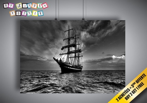 Poster ship bateau caravelle - poster,