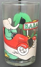 Verre a Moutarde Babar, De Brunhoff, Elephant